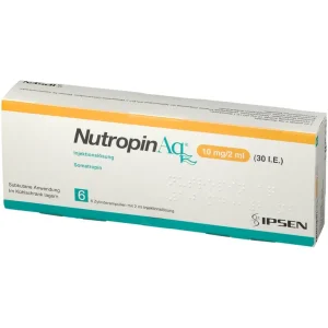 Nutropin AQ 10mg/2mL subcutaneous solution
