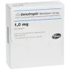 Overview Genotropin is a form of human growth hormone (hGH) important for the growth of bones and muscles. Genotropin is used to treat growth failure in children and adults who lack natural growth hormone. Buy Genotropin 0.2mg MiniQuick online. Buy Somatropin online. How to use Genotropin Subcutaneous Powder For Injection? The Genotropin Subcutaneous Powder is administered into a muscle or under the skin. You can learn how to take the drug correctly on your own from a healthcare professional. Avoid giving the subcutaneous (under the skin) injection in the same spot twice. Read and carefully follow any Instructions for Use provided with your medicine. Do not use Genotropin Subcutaneous Powder if you don’t understand all instructions for proper use. Ask your doctor or pharmacist if you have questions. Purchase Genotropin 0.2mg MiniQuick online. Prepare your injection only when you are ready to give it. Do not shake the medicine. Do not use if the medicine looks cloudy, has changed colors, or has particles in it. Call your pharmacist for new medicine. Only use the syringe, cartridge, or injection pen that comes with your medication to administer it. You could require regular medical examinations. To assist manage your condition, adhere to any dietary recommendations made by your physician or nutritionist. The Genotropin Subcutaneous Powder brand and the diluent you are using will determine how you should store this medication.If you have any doubts concerning how to store your medications properly, ask your pharmacist. Keep it out of the reach of children and pets. Hence, Buy Genotropin 0.2mg MiniQuick online. Any remaining Genotropin should be thrown away once the label’s expiration date has expired. Before taking this medicine You should not use Genotropin if you are allergic to Genotropin or benzyl alcohol, or if you have: a serious illness due to lung failure, or complications from recent surgery, injury, or medical trauma; closed epiphyses; active cancer; eye problems caused by diabetes (diabetic retinopathy); or you are being treated for Prader-Willi syndrome and you are overweight or have severe breathing problems (including sleep apnea). Tell your doctor if you have ever had: cancer (especially during childhood); diabetes; breathing problems, sleep apnea (breathing stops during sleep); a pituitary gland disorder; abnormal curvature of the spine (scoliosis); underactive thyroid; a head injury or brain tumor; or childhood brain cancer and radiation treatment. Tell your doctor if you are pregnant or breastfeeding. Genotropin 0.2mg MiniQuick for sale online store. Also, buy Genotropin 0.2mg MiniQuick online at lower prices and faster delivery. Genotropin Subcutaneous Powder For Injection side effects Get emergency medical help if you have signs of an allergic reaction: hives; difficult breathing; swelling of your face, lips, tongue, or throat. Serious breathing problems may occur in patients with Prader-Willi syndrome who use Genotropin Subcutaneous Powder For Injection. If you have Prader-Willi syndrome, call your doctor promptly if you develop signs of lung or breathing problems such as shortness of breath, coughing, or new or increased snoring. Also call your doctor at once if you have: pain in your knees or hips, walking with a limp; ear pain, swelling, warmth, or drainage; numbness or tingling in your wrist, hand, or fingers; severe swelling or puffiness in your hands and feet; changes in behavior; vision problems, unusual headaches; changes in the shape or size of a mole; pain or swelling in your joints; pancreatitis–severe pain in your upper stomach spreading to your back, nausea and vomiting; high blood sugar–increased thirst, increased urination, dry mouth, fruity breath odor; increased pressure inside the skull–severe headaches, ringing in your ears, dizziness, nausea, vision problems, pain behind your eyes; or signs of an adrenal gland problem–extreme weakness, severe dizziness, weight loss, changes in skin color, feeling very weak or tired. Common side effects of Genotropin Subcutaneous Powder For Injection may include: pain, itching, or skin changes where the medicine was injected; swelling, rapid weight gain; muscle or joint pain; numbness or tingling; stomach pain, gas; headache, back pain; or cold or flu symptoms, stuffy nose, sneezing, sore throat, ear pain. What other drugs will affect Genotropin Subcutaneous Powder ? Tell your doctor about all your other medicines, especially: birth control pills or hormone replacement therapy; insulin or oral diabetes medicine; or a steroid (prednisone, dexamethasone, methylprednisolone, and others). This list is not complete. Other drugs may affect Genotropin Subcutaneous Powder, including prescription and over-the-counter medicines, vitamins, and herbal products. Not all possible drug interactions are listed here. Purchase somatropin Genotropin 0.2mg Subcutaneous Powder For Injection online. Where and How to buy Genotropin Subcutaneous Powder online. So, you have a prescription and you are looking to buy somatropin tablets online like Genotropin 0.2mg MiniQuick. Then Buy Somatropin is where you can buy Genotropin 0.2mg Subcutaneous Powder For Injection online near you without the stress of moving all around. Contact us today to find out how to buy Genotropin 0.2mg MiniQuick online. So, order Genotropin 0.2mg MiniQuick online. Contact to find out now more about Genotropin 0.2mg MiniQuick.