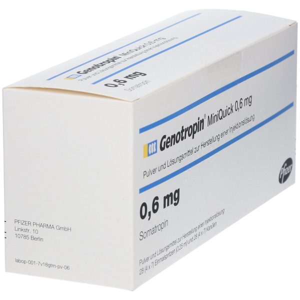 Genotropin 0.6mg MiniQuick