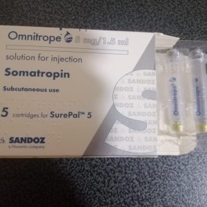 Omnitrope 5mg/1.5ml subcutaneous solution