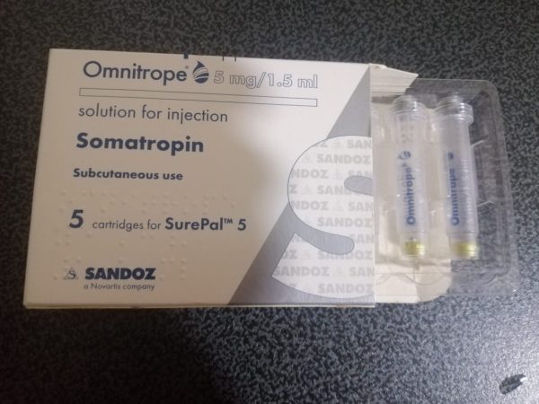 Omnitrope 5mg/1.5ml subcutaneous solution