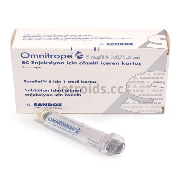 Omnitrope 5mg/1.5ml subcutaneous solution